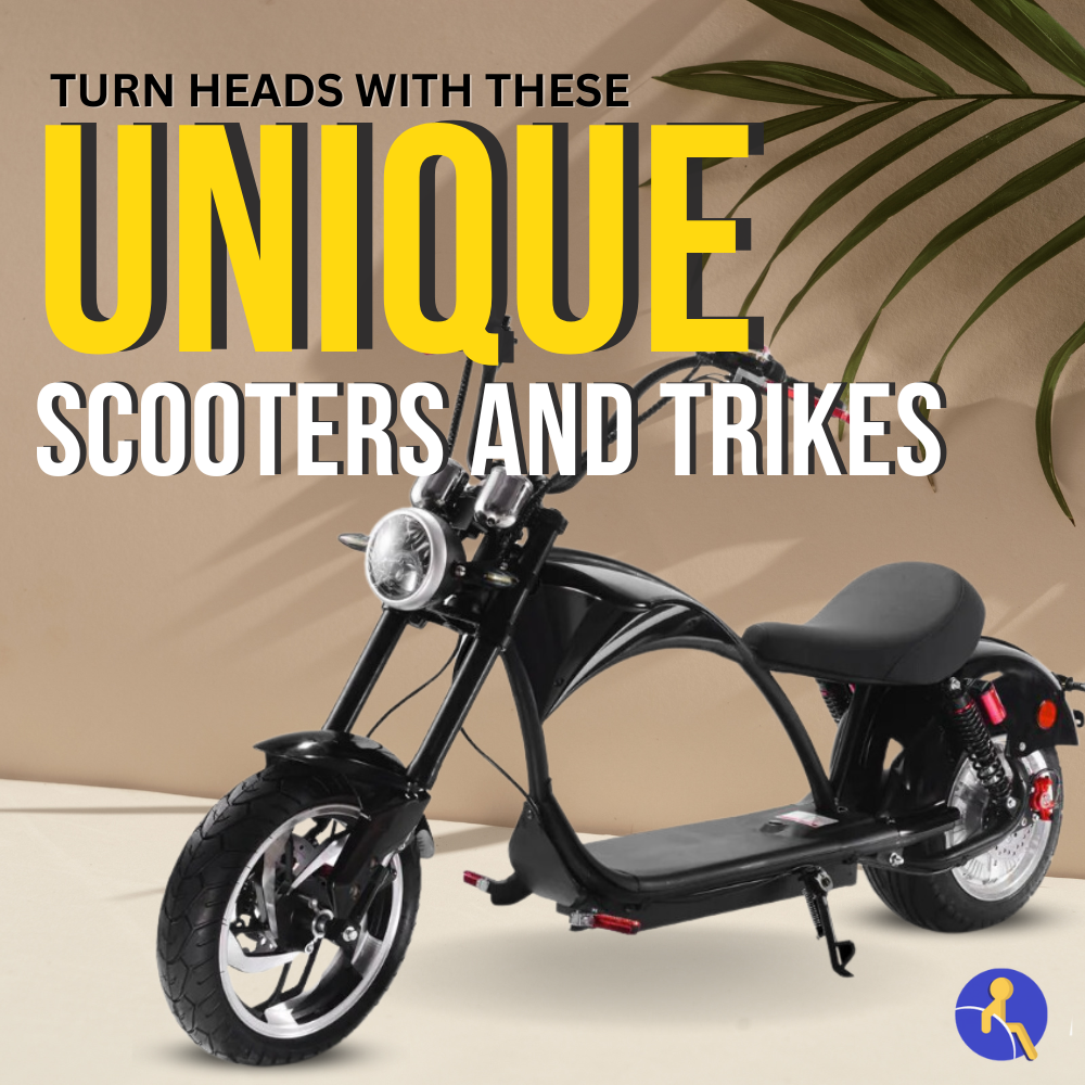 Turn Heads With These Unique Scooters & Trikes