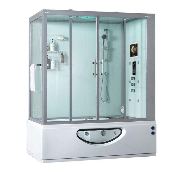 Maya Bath Catania Platinum 2-person Freestanding Steam Shower 