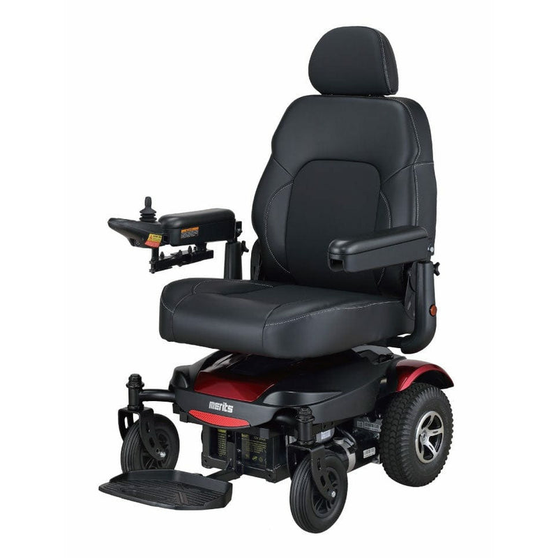 Merits Health Regal 12V 180W Rear-Wheel Electric Wheelchair P310A