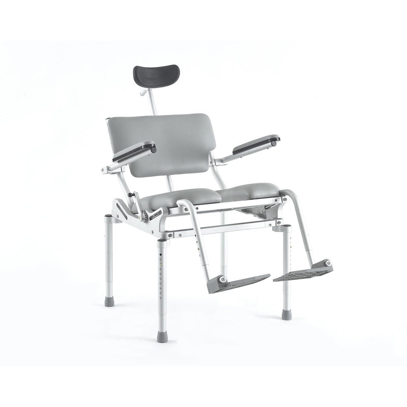 Nuprodx Multichair Stationary Shower and Commode Chair With Tilt-in-space MC3200Tilt