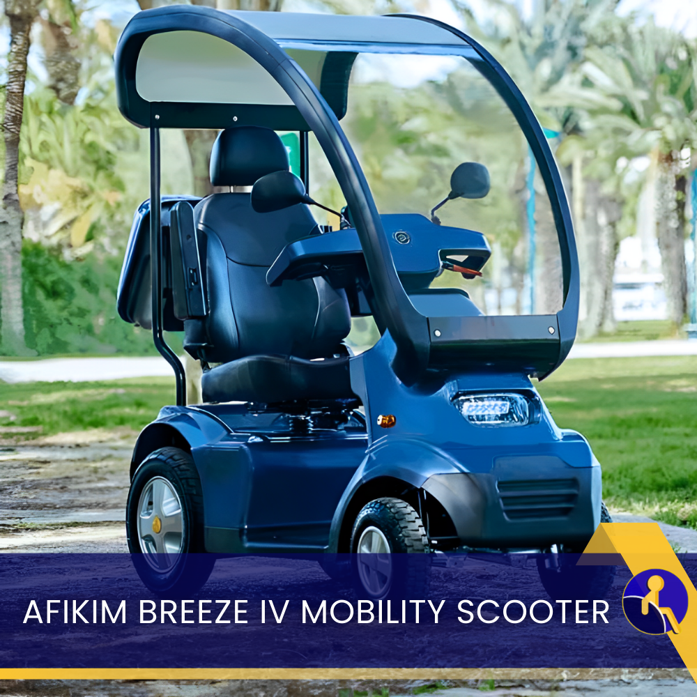The Afikim Breeze IV Mobility Scooter: Fast, Swift, Smooth