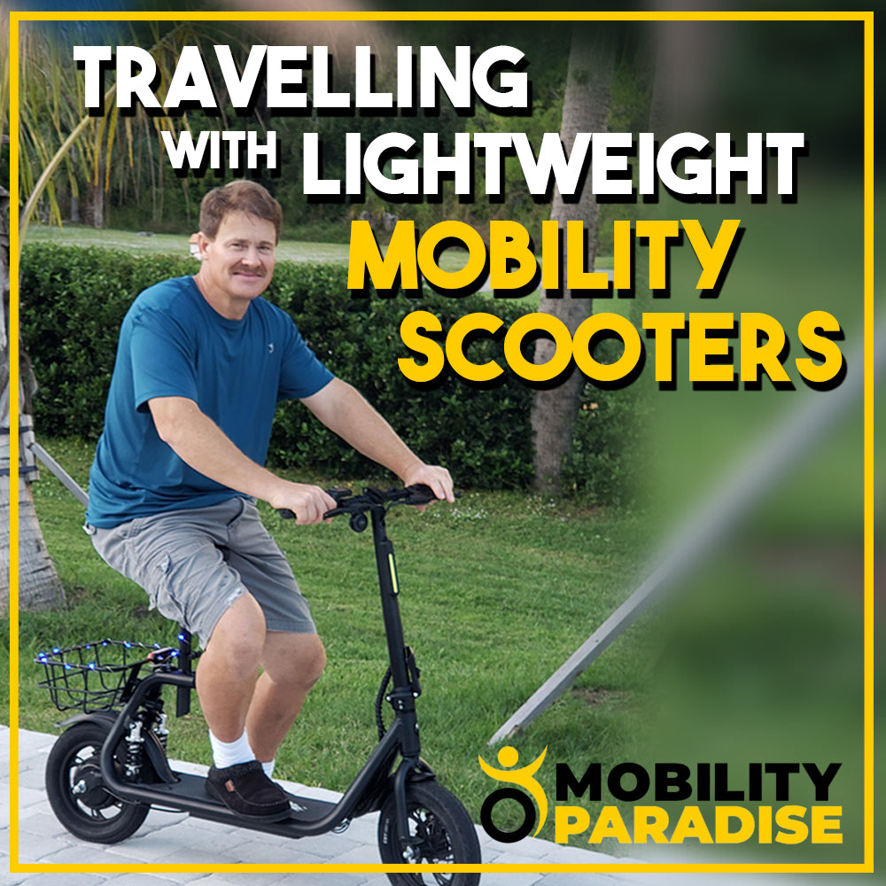Travelling with Lightweight Mobility Scooters