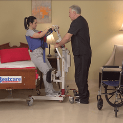 BestCare BestStand Mini Hydraulic Sit-to-Stand Assist Lift SA400H