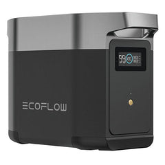 EcoFlow Delta 2 1024Wh Smart Extra Battery- front right view