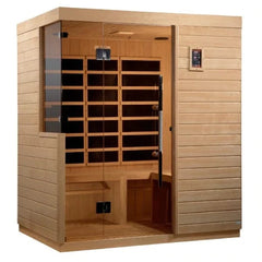 Golden Designs Bilbao 3 Person Ultra Low EMF FAR Infrared Sauna