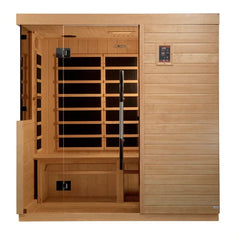 Golden Designs Bilbao 3 Person Ultra Low EMF FAR Infrared Sauna