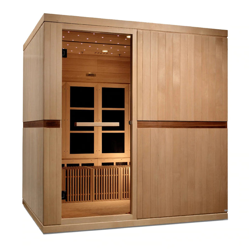 Golden Designs Catalonia 8 Person Ultra Low EMF FAR Infrared Sauna