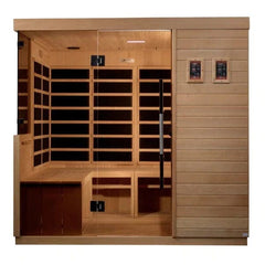 Golden Designs La Sagrada 6 Person Ultra Low EMF FAR Infrared Sauna