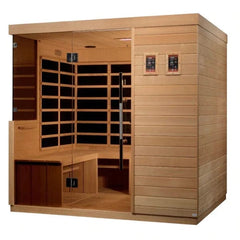 Golden Designs La Sagrada 6 Person Ultra Low EMF FAR Infrared Sauna