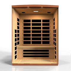 Golden Designs Lugano - 3 Person Low EMF FAR Infrared Sauna