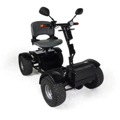 Green Transporter Cheeta Ninja 48V/20Ah 1100W 4-Wheel Golf Mobility Scooter- front rigjt view