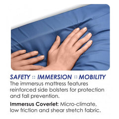 Immersus Mattress For Healing Of Pressure Injury(Bed Sores) Prevention Of Falls From Bed & Ultimate Comfort