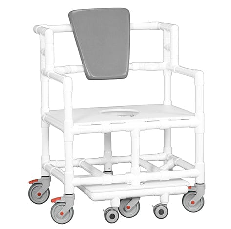 IPU 20" Wide Bariatric Commode Shower Chair BSC660