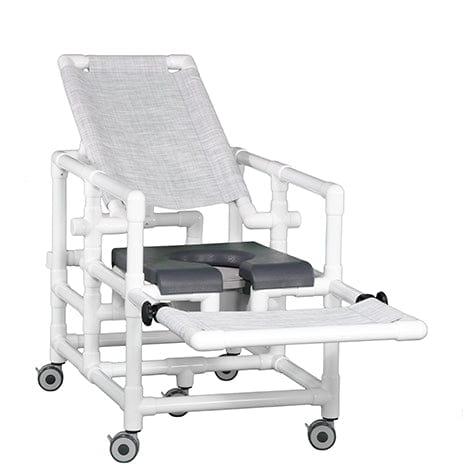 IPU Deluxe Reclining Shower Chair Commode SCC260 RC