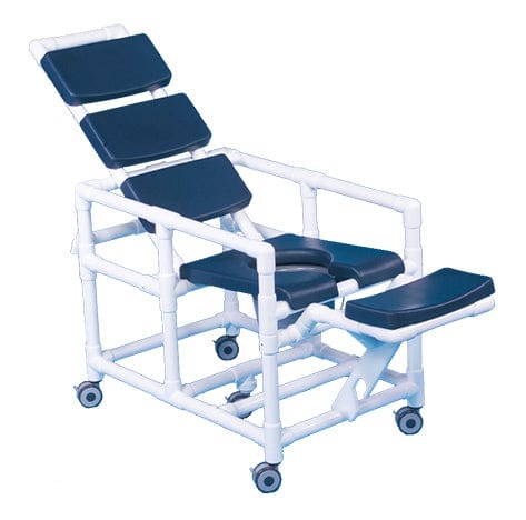 IPU Super Deluxe Reclining Shower Chair Commode SCC280 RC N