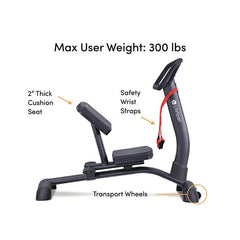 Lifespan Partner Pro Stretching Machine SP1000 Pro -  right side view with some features