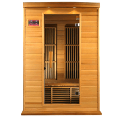 Maxxus "Cholet Edition" 2 Person Near Zero EMF FAR Infrared Sauna - Canadian Red Cedar