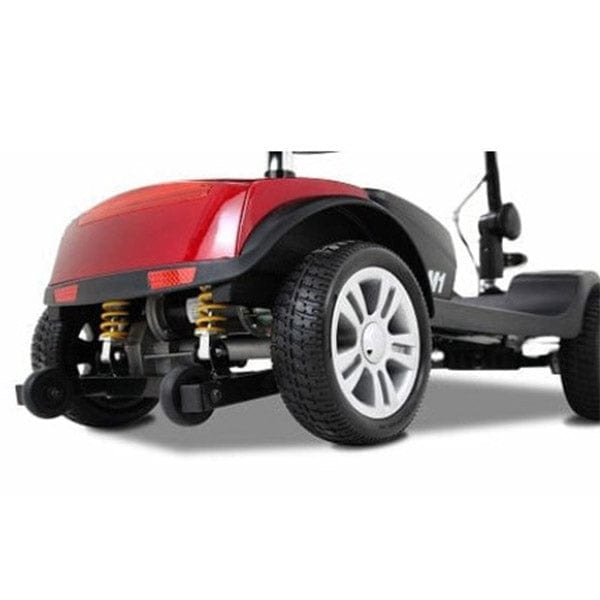 Metro Mobility Patriot 12Ah 4-Wheel Mobility Scooter- rear suspension & pneumatic tires