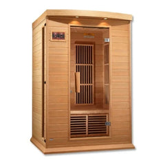 MX-K206-01 Maxxus 2 Person Low EMF FAR Infrared Sauna Canadian Hemlock