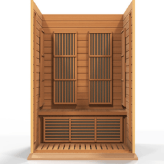 MX-K206-01 Maxxus Low EMF FAR Infrared Sauna Canadian Red Cedar