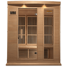 MX-K306-01 Maxxus Low EMF FAR Infrared Sauna Canadian Hemlock