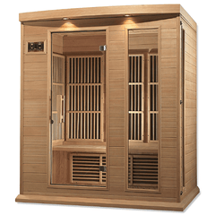 MX-K306-01 Maxxus Low EMF FAR Infrared Sauna Canadian Hemlock