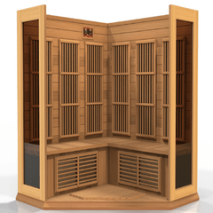 MX-K356-01 Maxxus Low EMF FAR Infrared Sauna Canadian Red Cedar