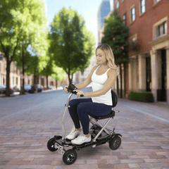 Vive Health 24V/10Ah 150W Folding 4-Wheel Mobility Scooter