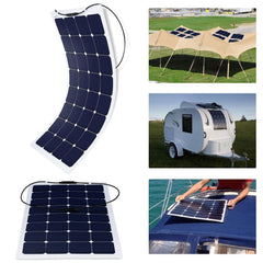 ACOPOWER 110W 12V Flexible Solar Panel