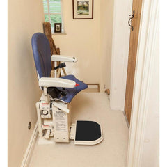 AmeriGlide - Platinum Battery Powered Curved Stair Lift