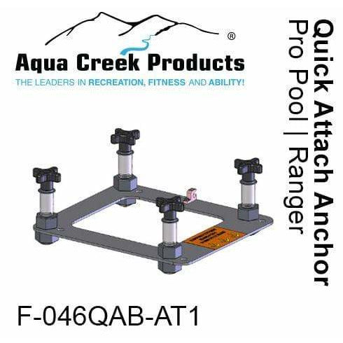 Aqua Creek Standard Concrete Applications with Quick Attach Knobs F-046QAB-AT1