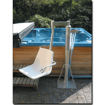 Aquatic Access AG-48 Above-Ground Pool Lift