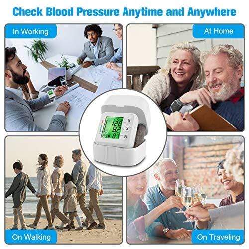 Portable Wrist Blood Pressure Monitor – Mobility Paradise