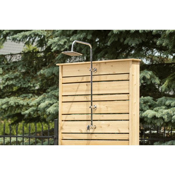 Canadian Timber Savannah Standing Outdoor Shower CTC205