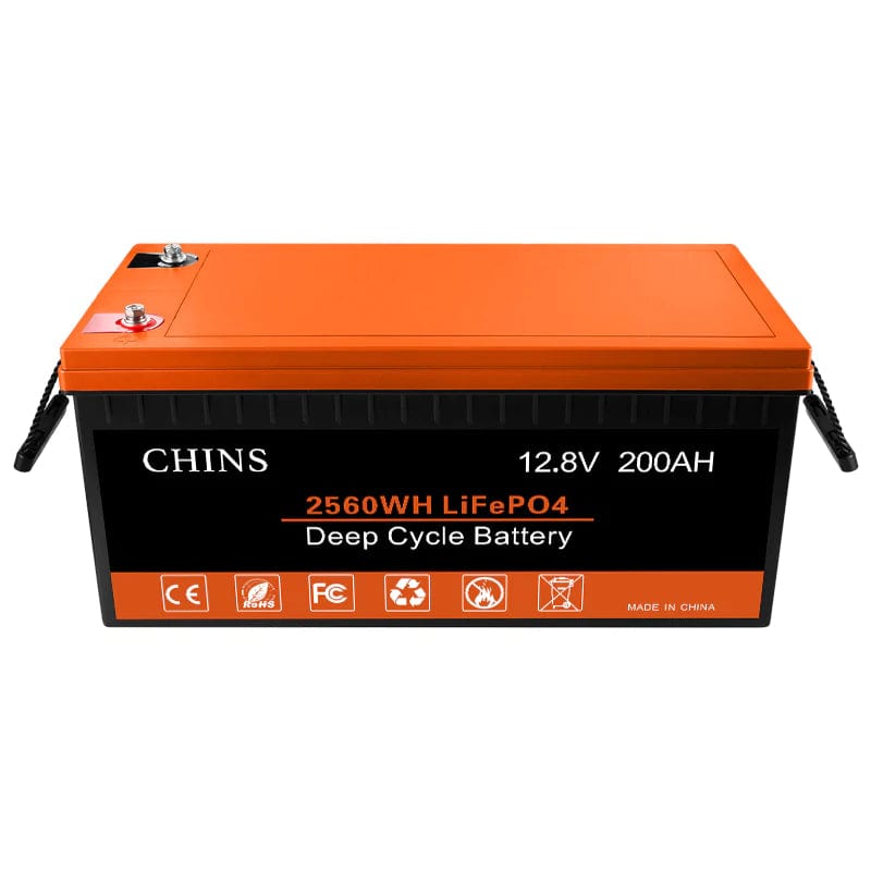 Chins 12.8V/200Ah LiFePO4 Deep Cycle Battery