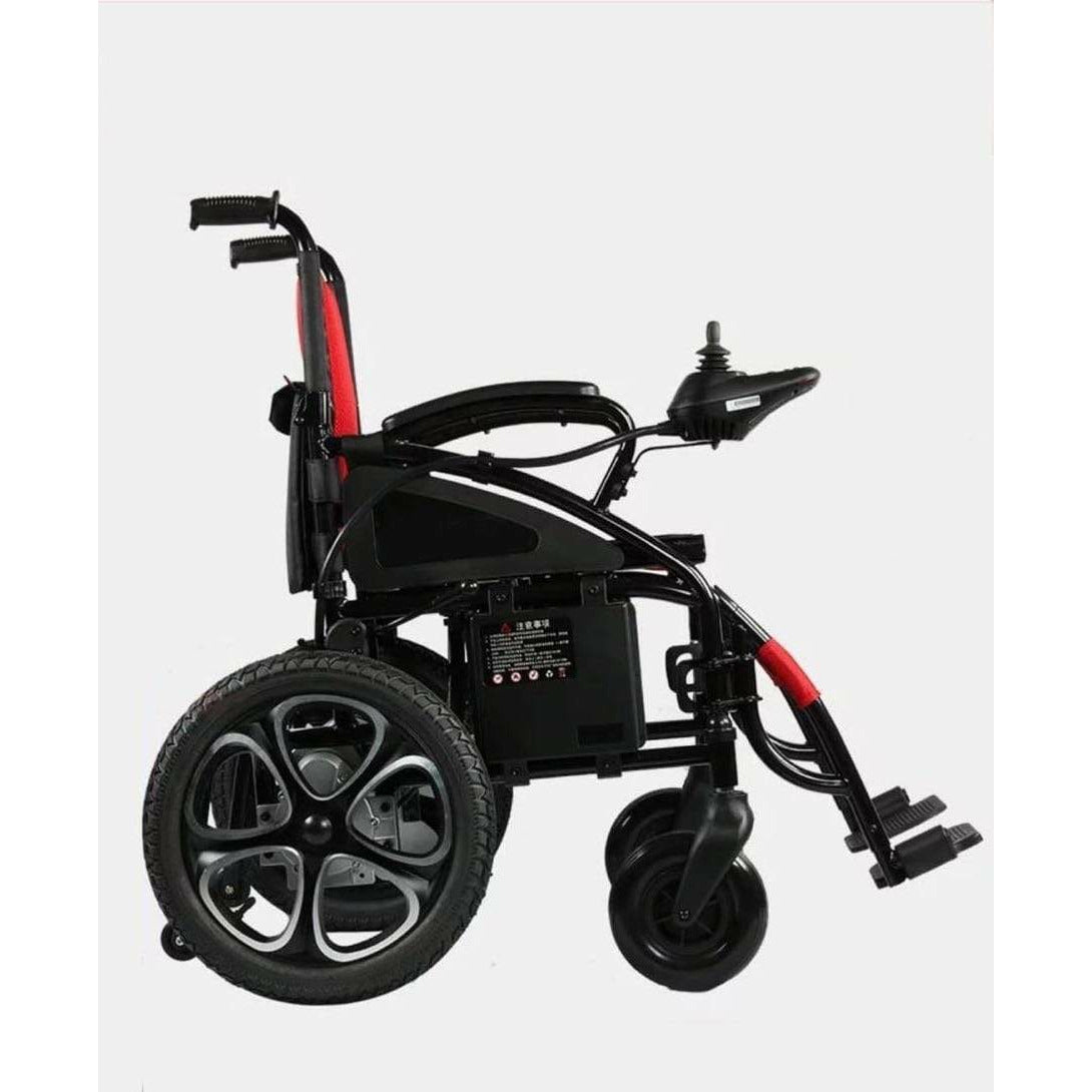 ComfyGo 6011 12Ah 250W 17" Wide Seat Folding Electric Wheelchair