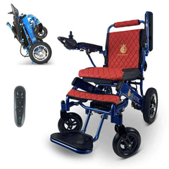 ComfyGo Majestic IQ-8000 12Ah 250W 20" Wide Seat Remote Controlled Folding Electric Wheelchair With Recline