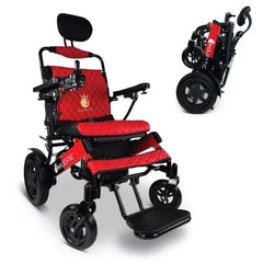 ComfyGo Majestic IQ-9000 20Ah 220W 17.5" Wide Seat Folding Electric Wheelchair