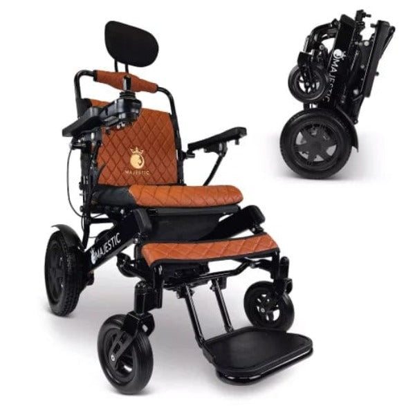 ComfyGo Majestic IQ-9000 Plus 20Ah 220W 20" Wide Seat Folding Electric Wheelchair