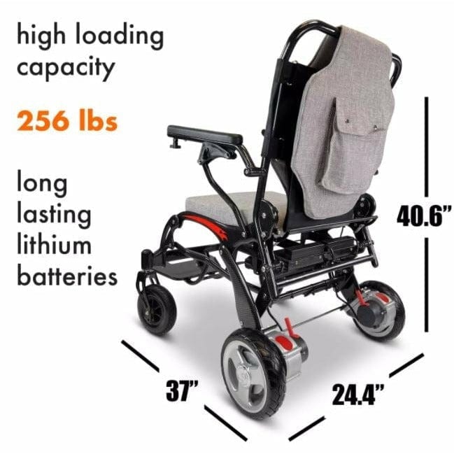 ComfyGo Phoenix 24V/6Ah 180W Folding Electric Wheelchair
