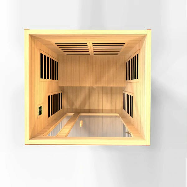Dynamic Cardoba Ultra Low EMF Indoor 2 Person Far Infrared Sauna