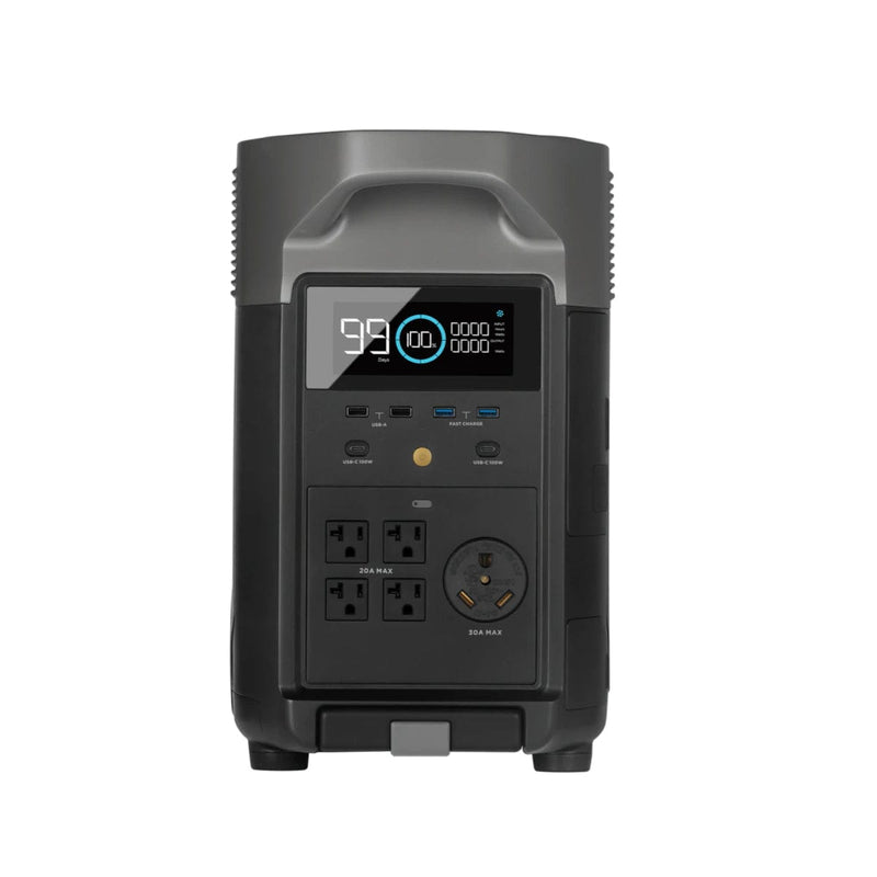 EcoFlow Delta Pro 3600Wh + 2x Delta Pro Extra Battery Smart Generator