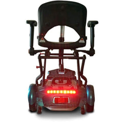 EV Rider Transport Plus 12V/12Ah 270W 4-Wheel Mobility Scooter S19+ / back view showing brake lights