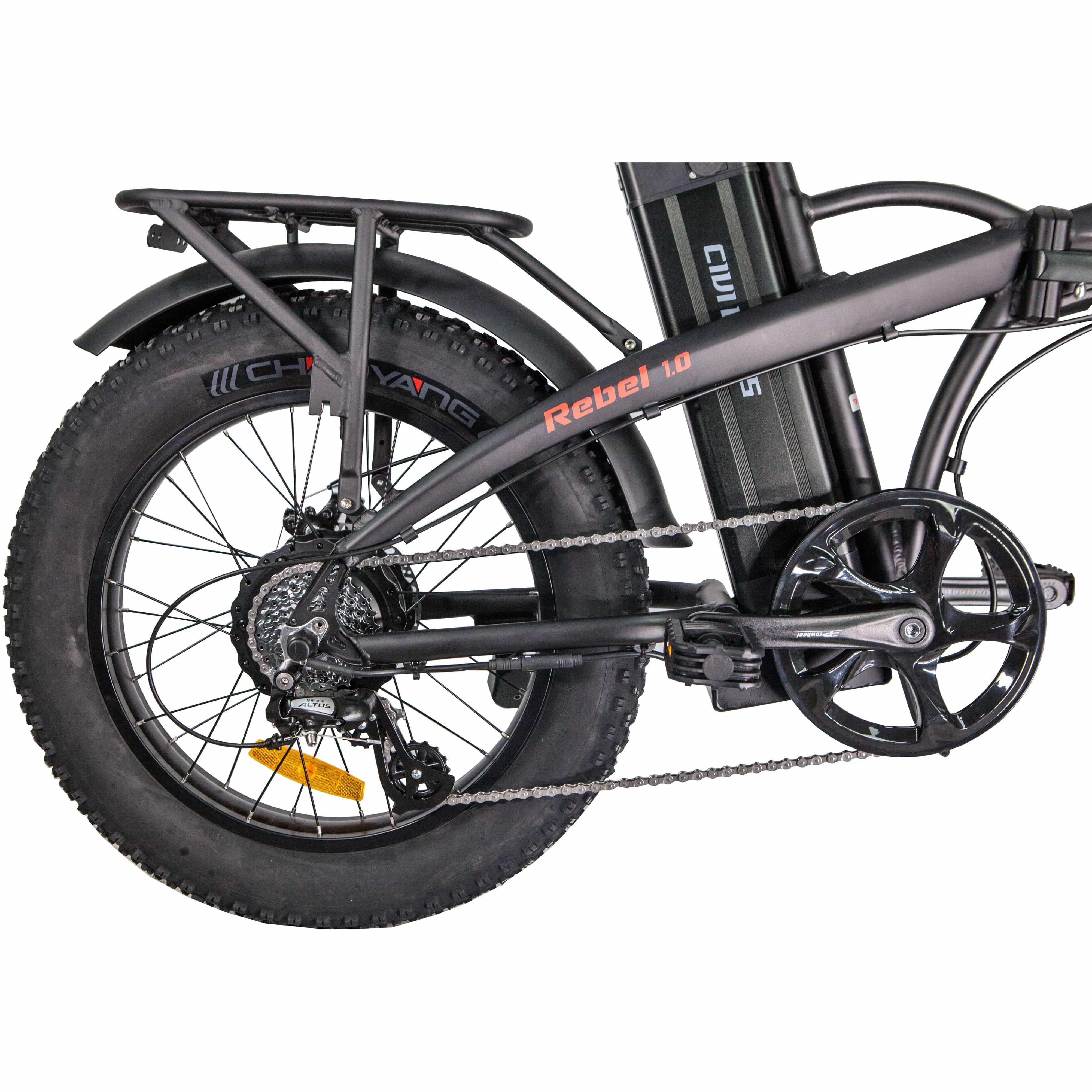 GlareWheel EB-RE 48V/13Ah 500W Folding Fat Tire Electric Bike
