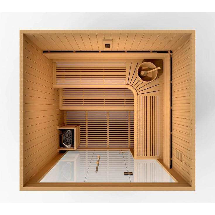 Golden Designs Osla Edition 4 to 6-Person Traditional Steam Sauna GDI-7689-01