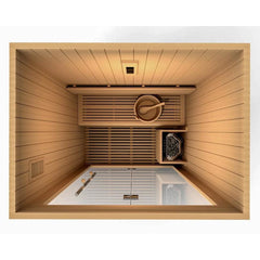 Golden Designs Sundsvall Edition 2-Person Traditional Steam Sauna GDI-7289-01