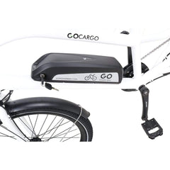 GoPowerBike GoCargo 750W 48V/10Ah All Terrain Fat Tire Electric Bike B202BLK