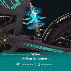 GoTrax EBE1 36V/10Ah 350W Folding Electric Bike