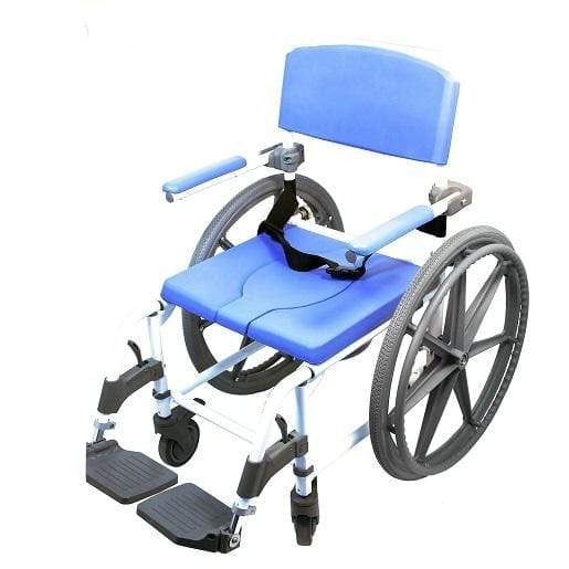 Healthline 15″ Seat Aluminum Shower Commode Chair 150-22