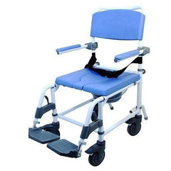 Healthline EZee Life 18″ 4-Way Seat Non-Tilt Shower Commode Chair 180-4W